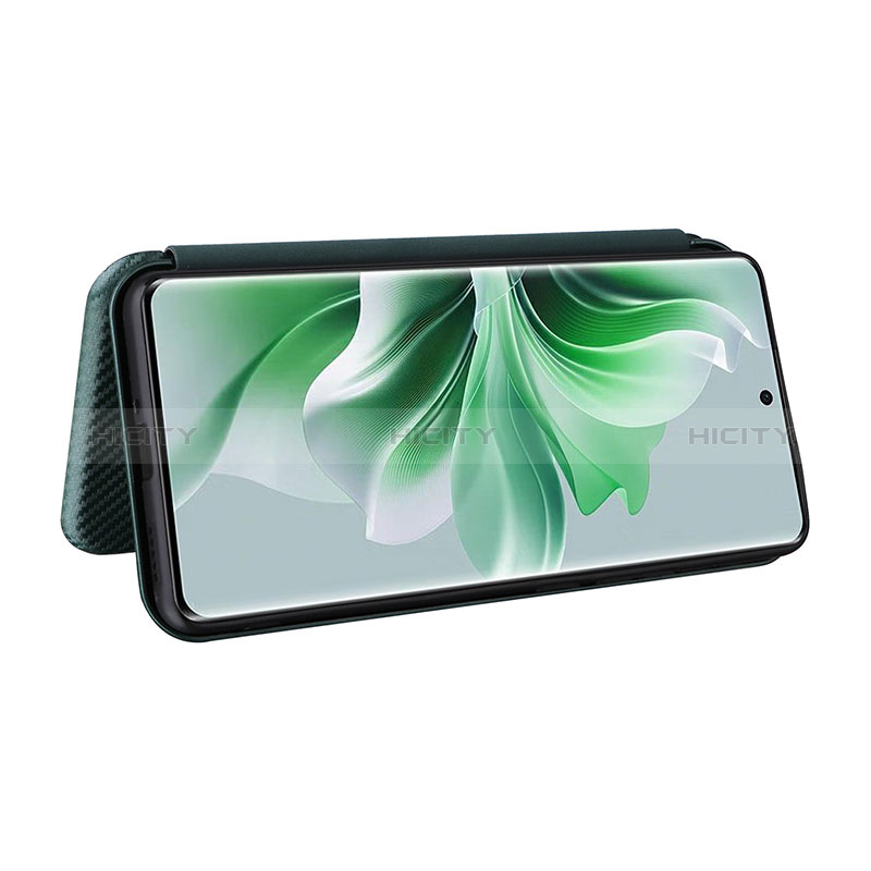 Handytasche Stand Schutzhülle Flip Leder Hülle L02Z für Oppo Reno11 Pro 5G groß