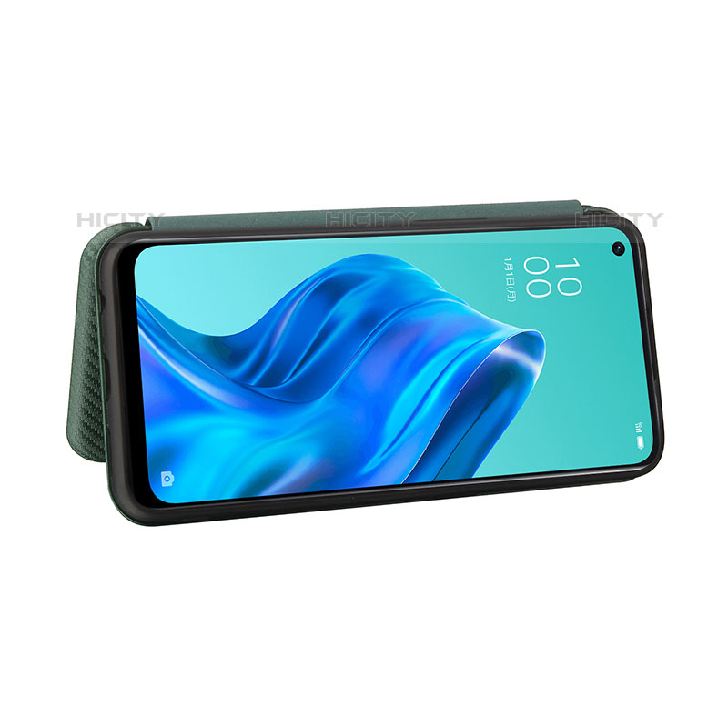 Handytasche Stand Schutzhülle Flip Leder Hülle L02Z für Oppo Reno5 A