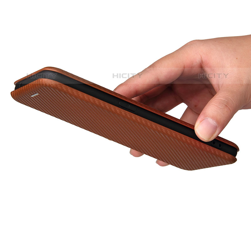 Handytasche Stand Schutzhülle Flip Leder Hülle L02Z für Oppo Reno6 Z 5G