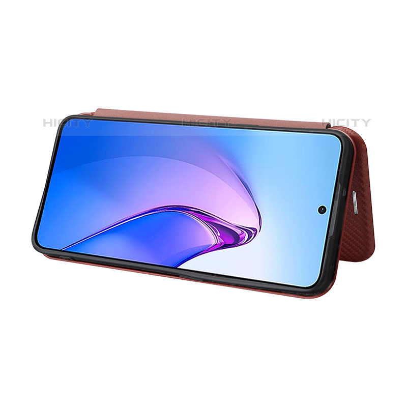 Handytasche Stand Schutzhülle Flip Leder Hülle L02Z für Oppo Reno8 Pro 5G