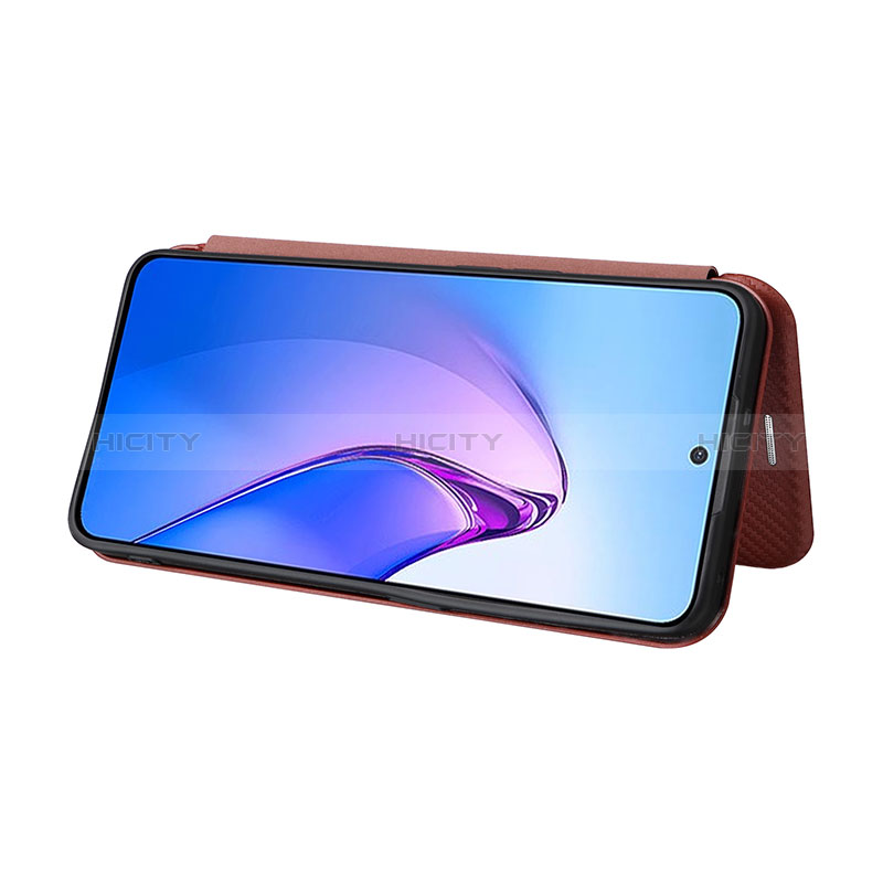 Handytasche Stand Schutzhülle Flip Leder Hülle L02Z für Oppo Reno9 Pro+ Plus 5G groß