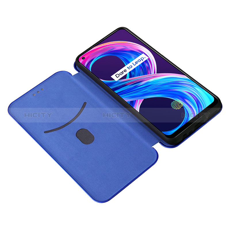 Handytasche Stand Schutzhülle Flip Leder Hülle L02Z für Realme 8 Pro