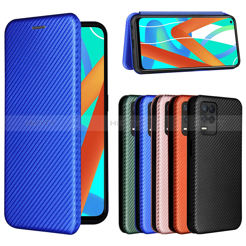 Handytasche Stand Schutzhülle Flip Leder Hülle L02Z für Realme Q3i 5G