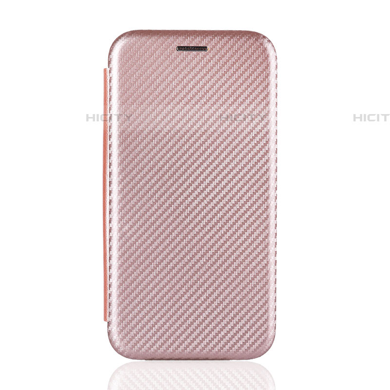 Handytasche Stand Schutzhülle Flip Leder Hülle L02Z für Samsung Galaxy A01 SM-A015 Rosegold