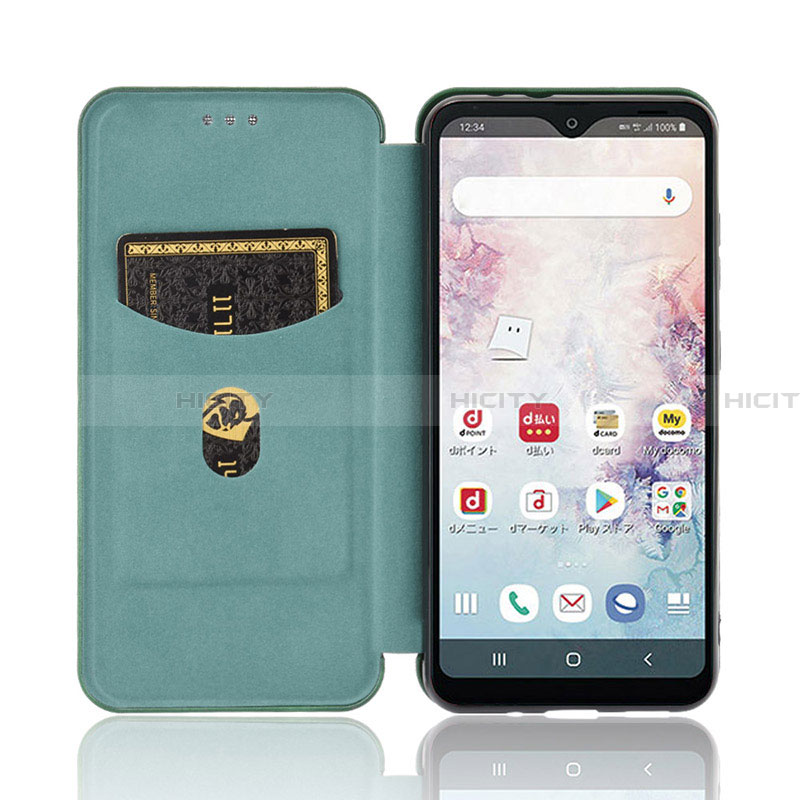 Handytasche Stand Schutzhülle Flip Leder Hülle L02Z für Samsung Galaxy A20 SC-02M SCV46 groß