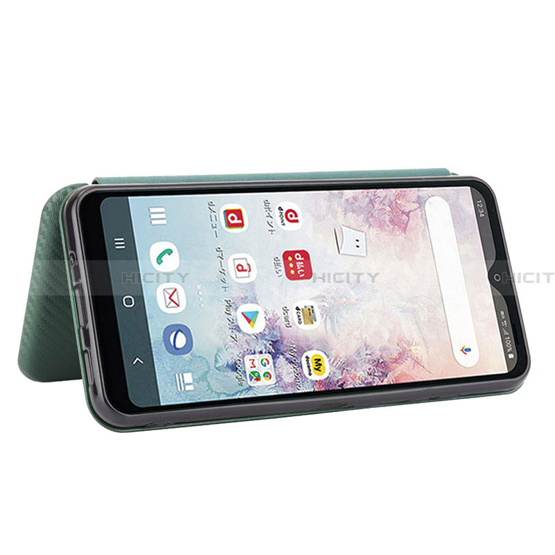 Handytasche Stand Schutzhülle Flip Leder Hülle L02Z für Samsung Galaxy A20 SC-02M SCV46 groß