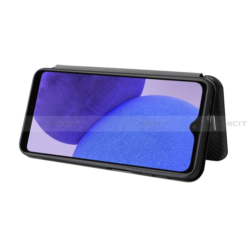 Handytasche Stand Schutzhülle Flip Leder Hülle L02Z für Samsung Galaxy A23 5G SC-56C groß