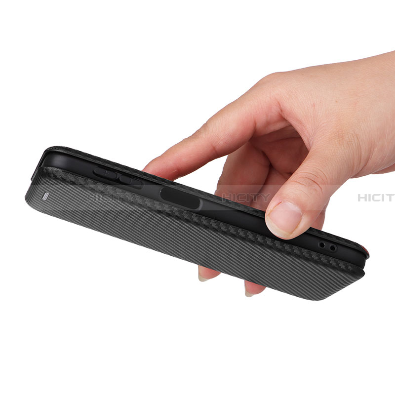 Handytasche Stand Schutzhülle Flip Leder Hülle L02Z für Samsung Galaxy A23 5G SC-56C groß