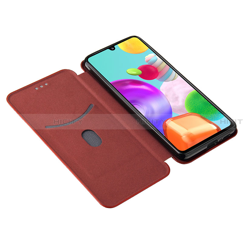 Handytasche Stand Schutzhülle Flip Leder Hülle L02Z für Samsung Galaxy A41 SC-41A