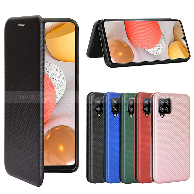 Handytasche Stand Schutzhülle Flip Leder Hülle L02Z für Samsung Galaxy A42 5G