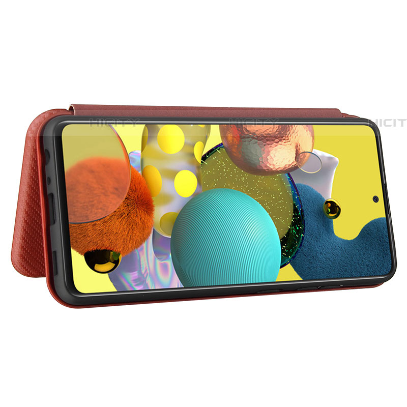 Handytasche Stand Schutzhülle Flip Leder Hülle L02Z für Samsung Galaxy A52 4G