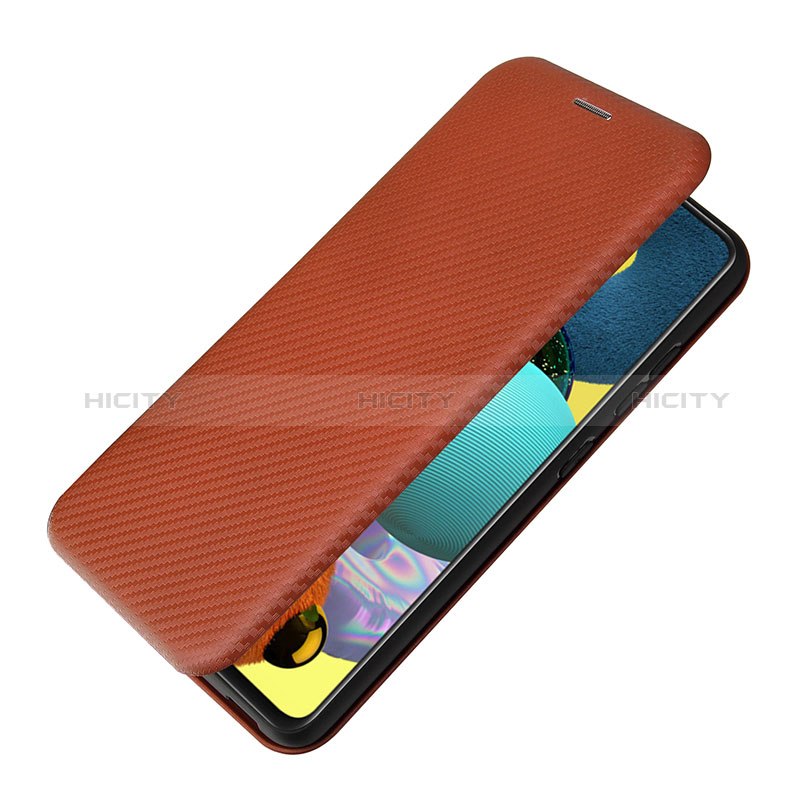 Handytasche Stand Schutzhülle Flip Leder Hülle L02Z für Samsung Galaxy A52s 5G groß