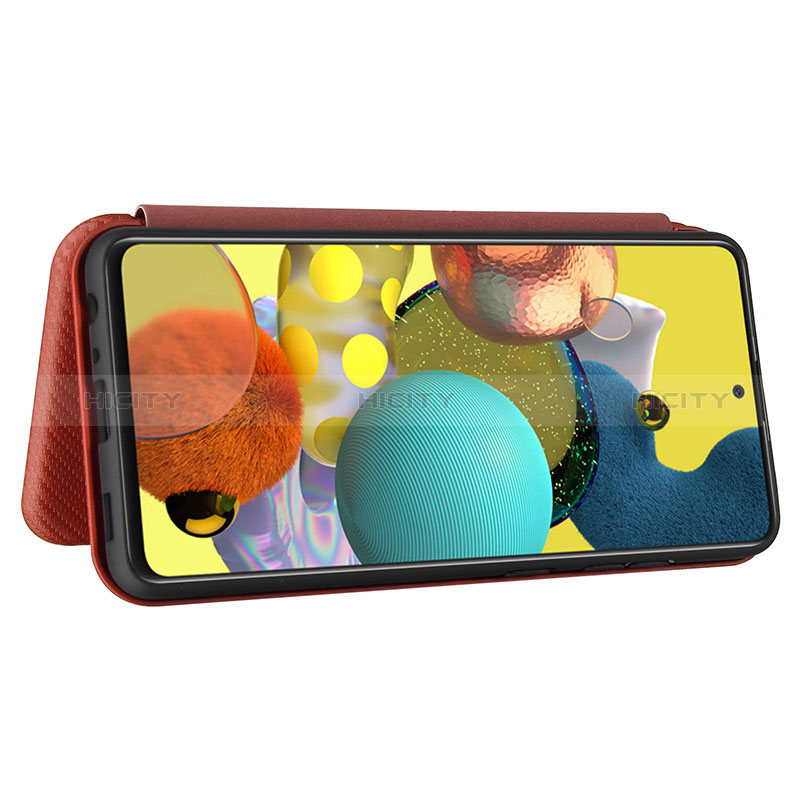 Handytasche Stand Schutzhülle Flip Leder Hülle L02Z für Samsung Galaxy A52s 5G groß