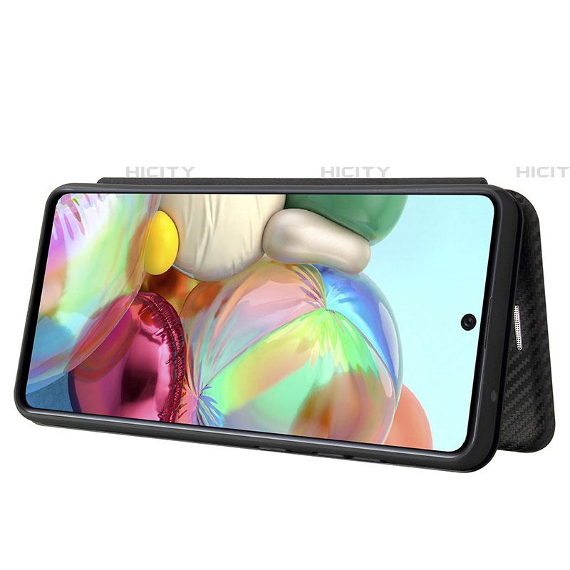 Handytasche Stand Schutzhülle Flip Leder Hülle L02Z für Samsung Galaxy A72 4G groß