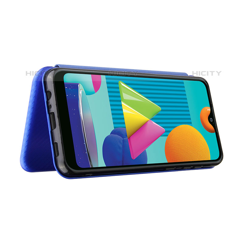 Handytasche Stand Schutzhülle Flip Leder Hülle L02Z für Samsung Galaxy M02