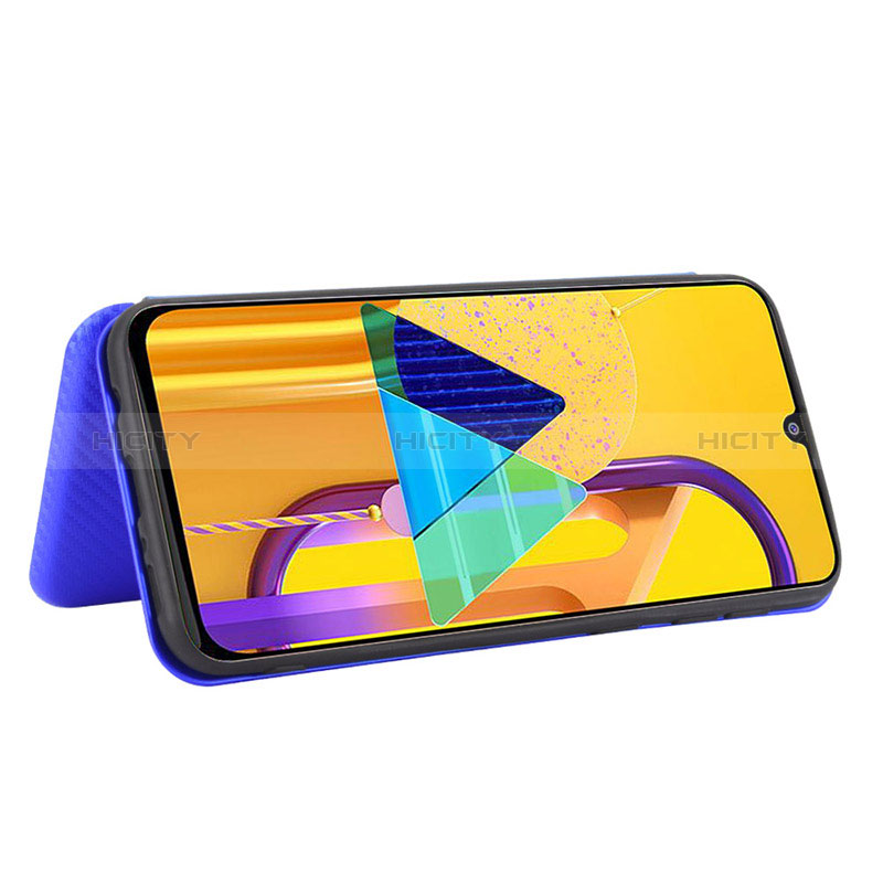 Handytasche Stand Schutzhülle Flip Leder Hülle L02Z für Samsung Galaxy M21 groß