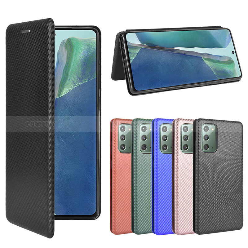 Handytasche Stand Schutzhülle Flip Leder Hülle L02Z für Samsung Galaxy Note 20 5G groß