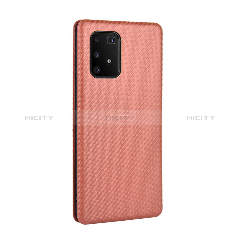 Handytasche Stand Schutzhülle Flip Leder Hülle L02Z für Samsung Galaxy S10 Lite groß