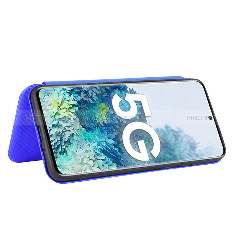 Handytasche Stand Schutzhülle Flip Leder Hülle L02Z für Samsung Galaxy S20 FE 4G groß