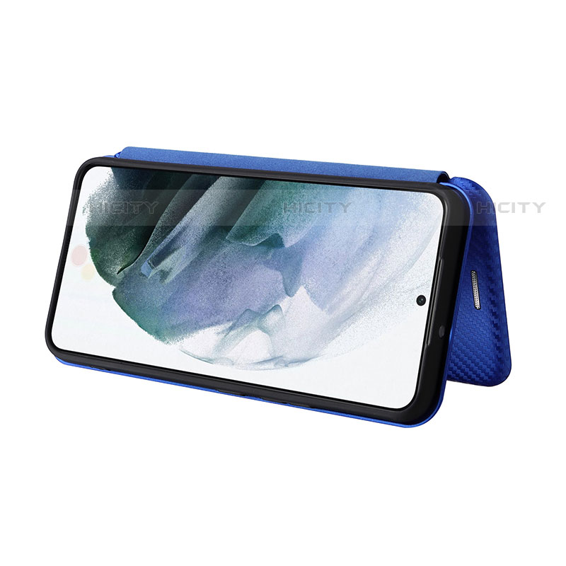 Handytasche Stand Schutzhülle Flip Leder Hülle L02Z für Samsung Galaxy S21 FE 5G groß