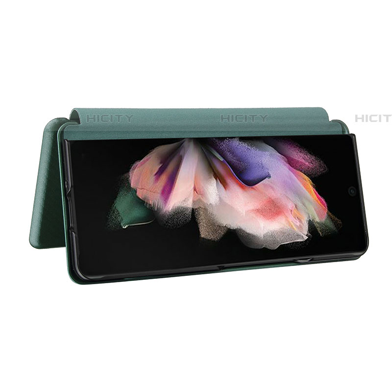 Handytasche Stand Schutzhülle Flip Leder Hülle L02Z für Samsung Galaxy Z Fold4 5G