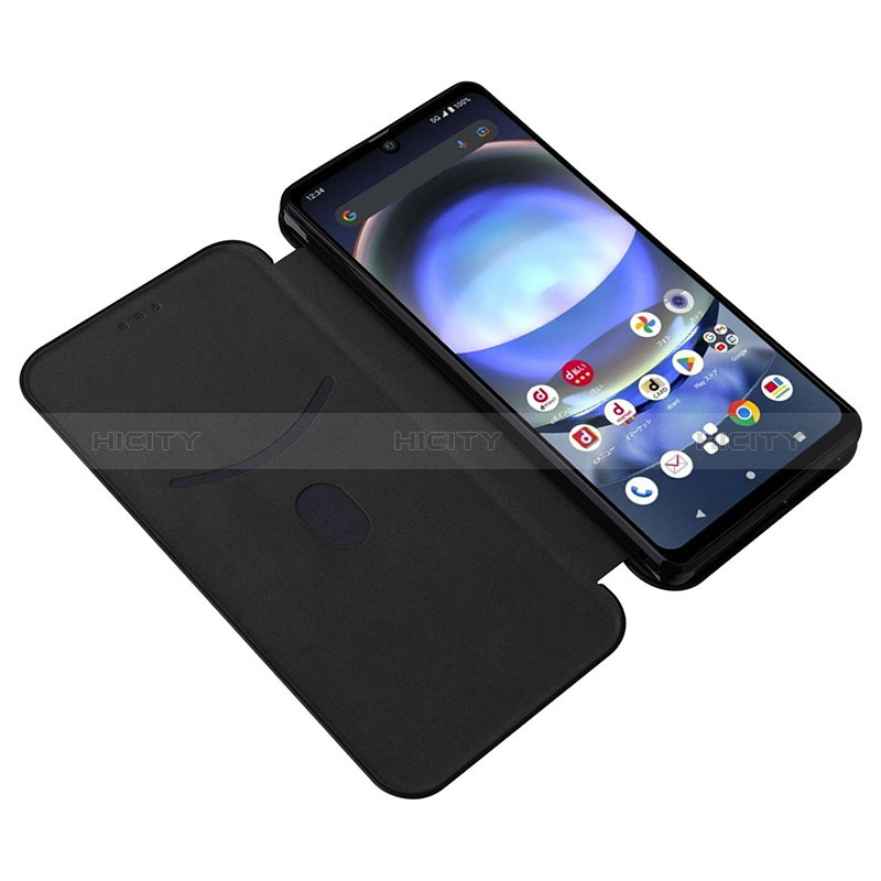 Handytasche Stand Schutzhülle Flip Leder Hülle L02Z für Sharp Aquos R8