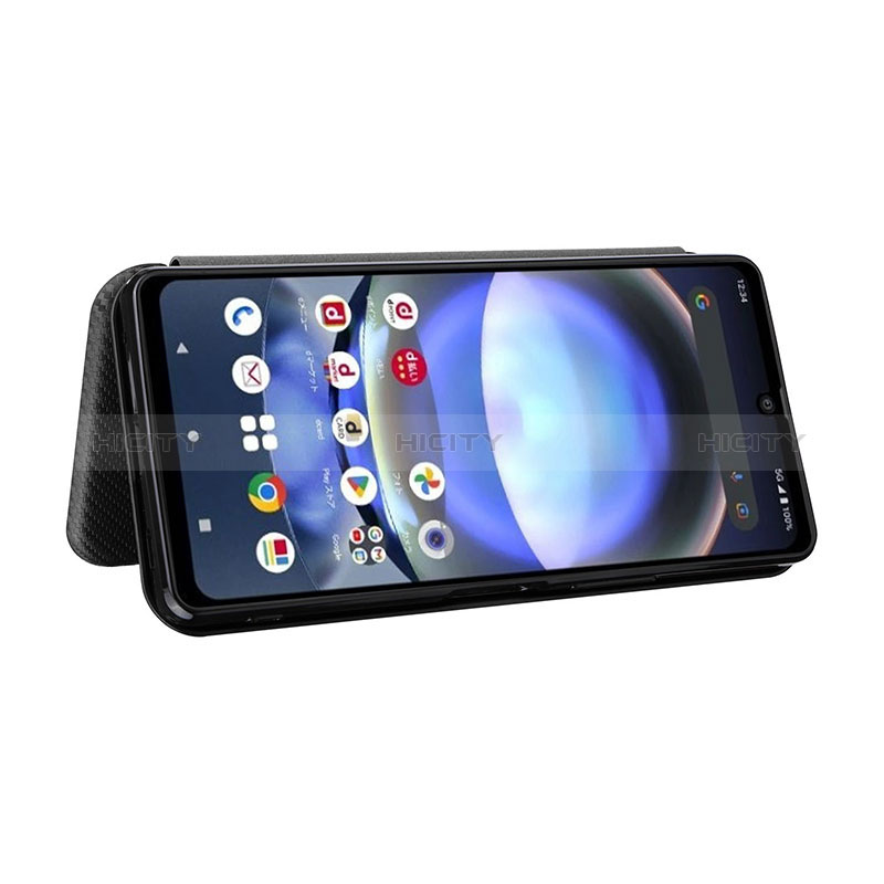 Handytasche Stand Schutzhülle Flip Leder Hülle L02Z für Sharp Aquos R8