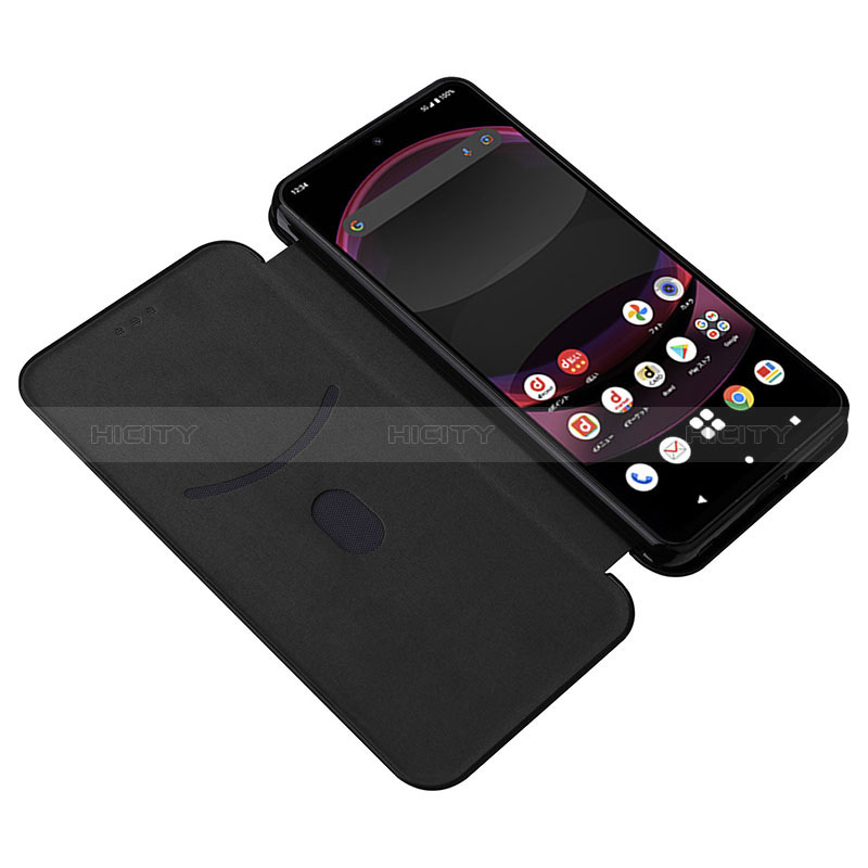 Handytasche Stand Schutzhülle Flip Leder Hülle L02Z für Sharp Aquos R8 Pro