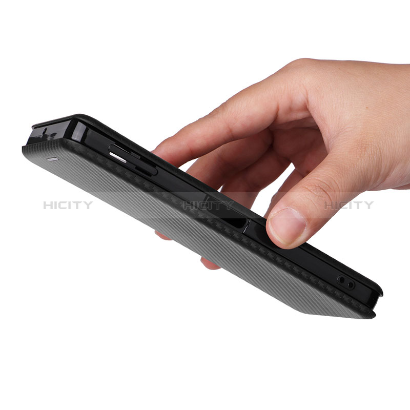 Handytasche Stand Schutzhülle Flip Leder Hülle L02Z für Sharp Aquos Sense8