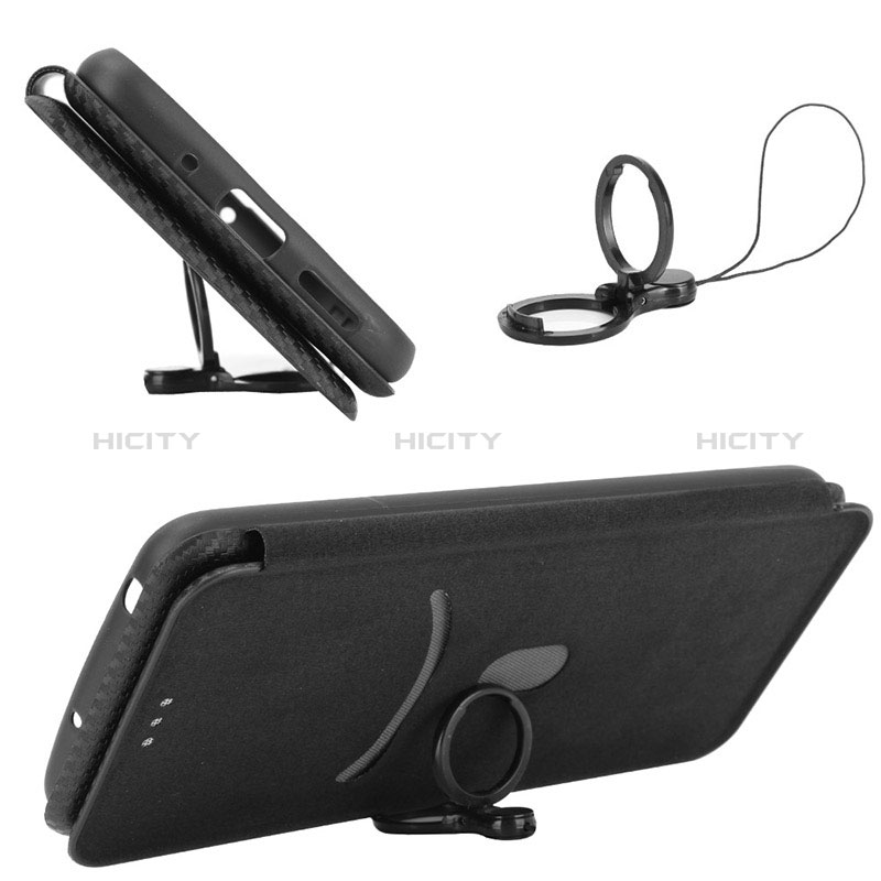 Handytasche Stand Schutzhülle Flip Leder Hülle L02Z für Vivo Y12G