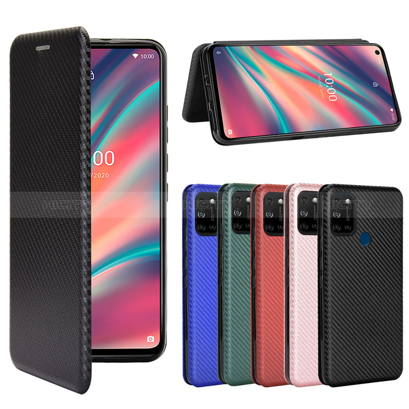 Handytasche Stand Schutzhülle Flip Leder Hülle L02Z für Wiko View5 groß