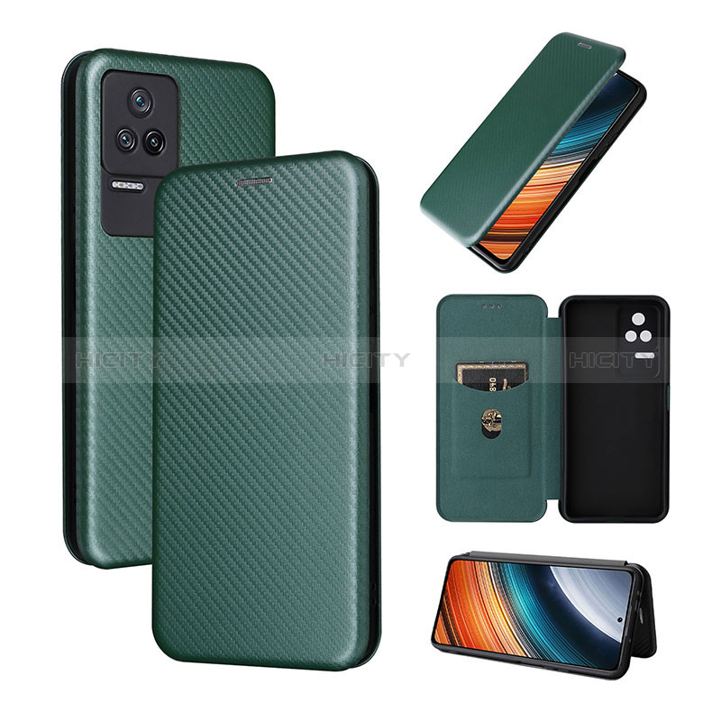 Handytasche Stand Schutzhülle Flip Leder Hülle L02Z für Xiaomi Poco F4 5G groß