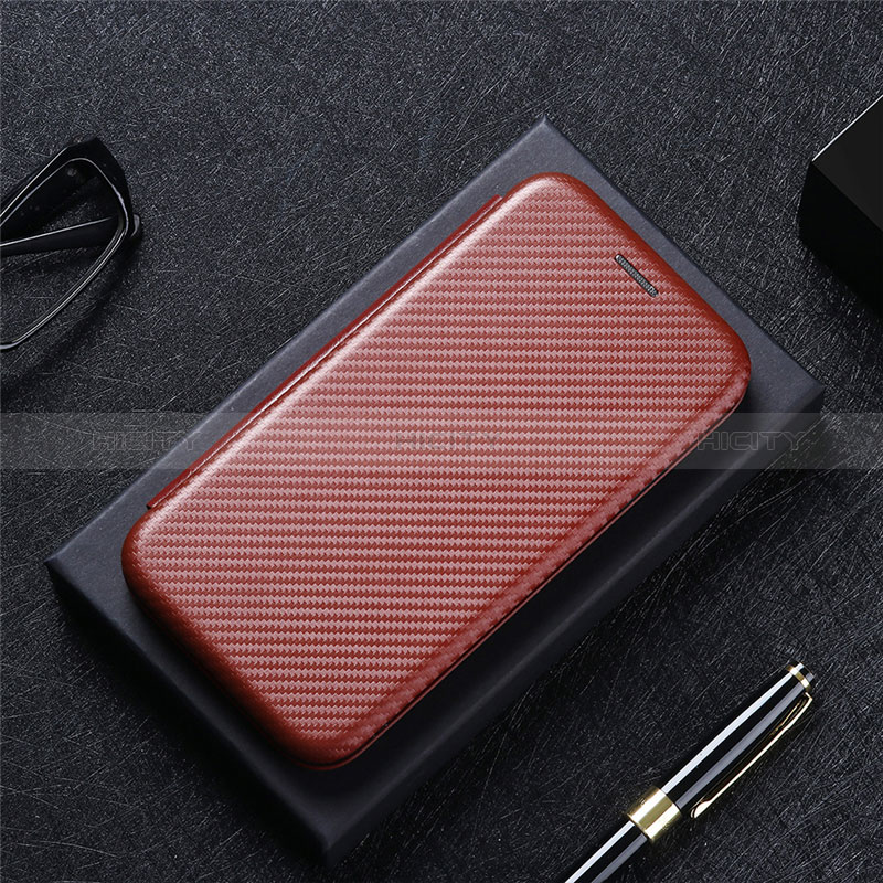 Handytasche Stand Schutzhülle Flip Leder Hülle L02Z für Xiaomi Redmi K40 Pro+ Plus 5G Braun Plus