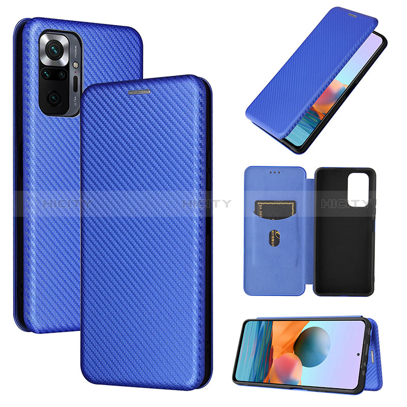 Handytasche Stand Schutzhülle Flip Leder Hülle L02Z für Xiaomi Redmi Note 10 Pro Max groß