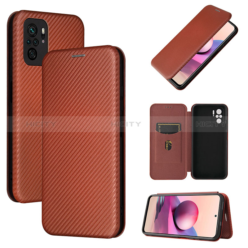 Handytasche Stand Schutzhülle Flip Leder Hülle L02Z für Xiaomi Redmi Note 10S 4G groß