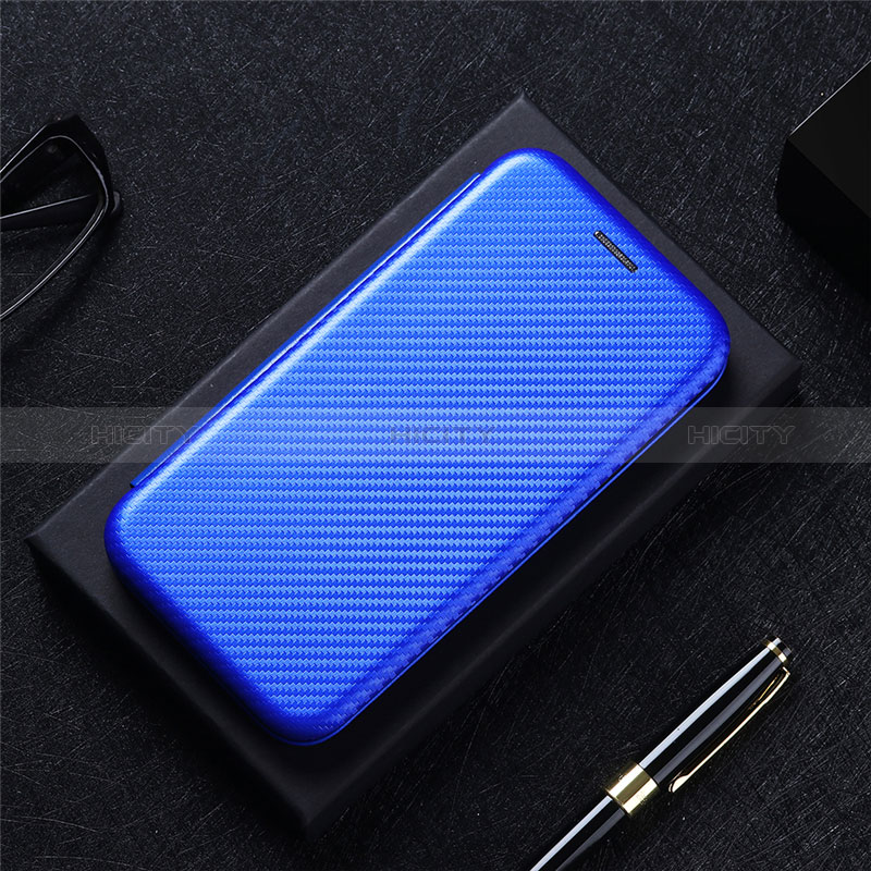 Handytasche Stand Schutzhülle Flip Leder Hülle L02Z für Xiaomi Redmi Note 11 SE India 4G Blau Plus