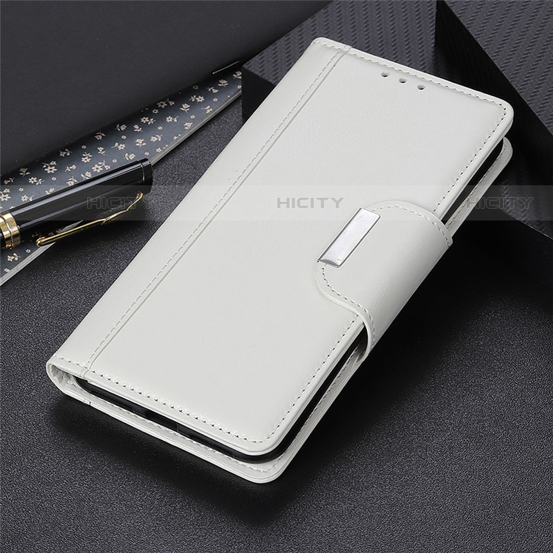 Handytasche Stand Schutzhülle Flip Leder Hülle L03 für Huawei Mate 40E 5G Weiß