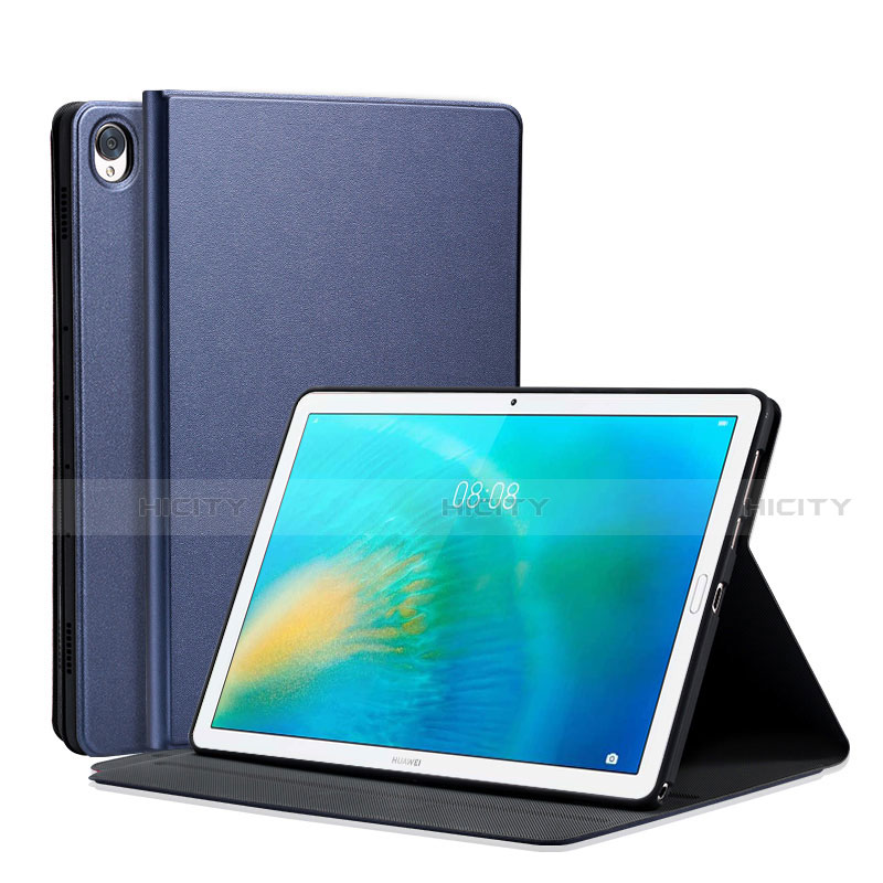 Handytasche Stand Schutzhülle Flip Leder Hülle L03 für Huawei MatePad 10.8 Blau