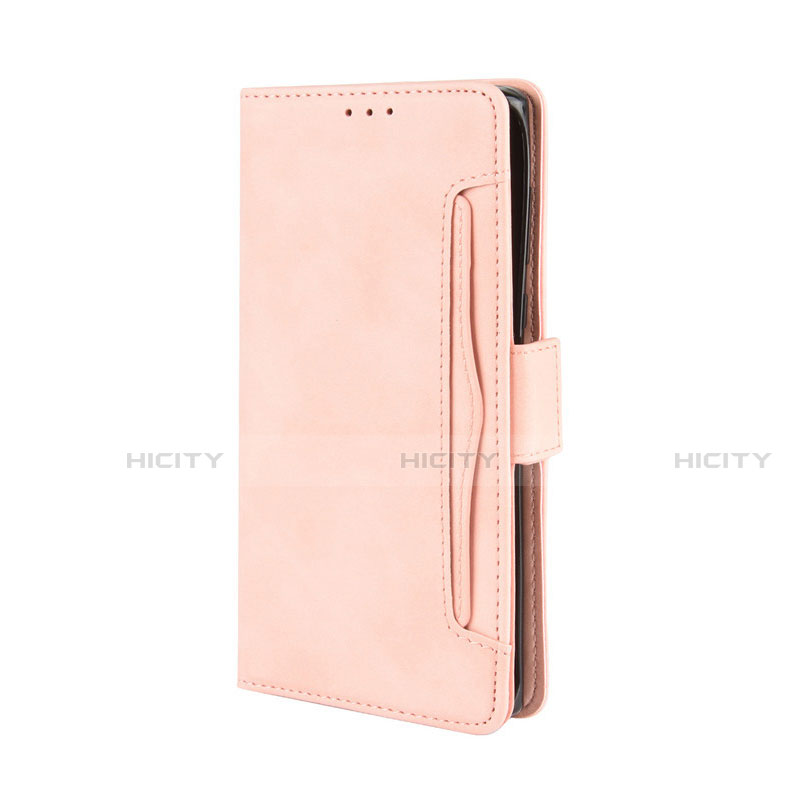 Handytasche Stand Schutzhülle Flip Leder Hülle L03 für Motorola Moto Edge Plus Rosa