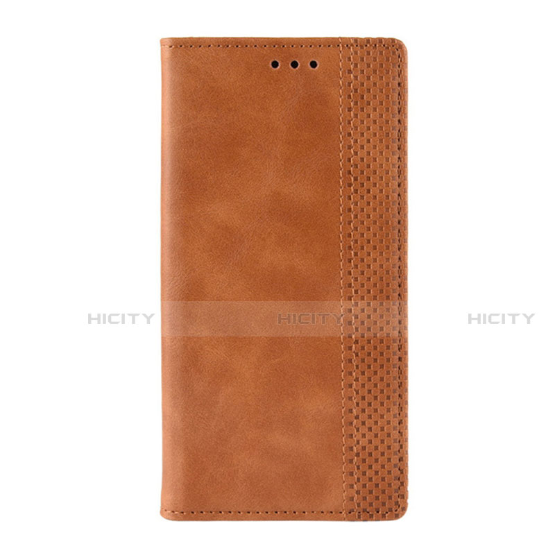 Handytasche Stand Schutzhülle Flip Leder Hülle L03 für Motorola Moto G9 Play Orange Plus