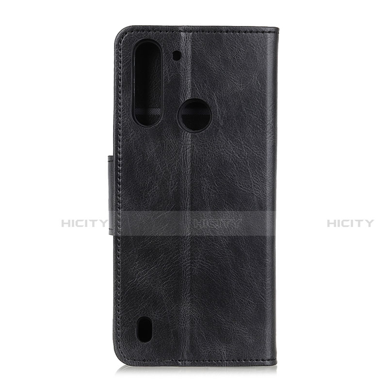 Handytasche Stand Schutzhülle Flip Leder Hülle L03 für Motorola Moto One Fusion