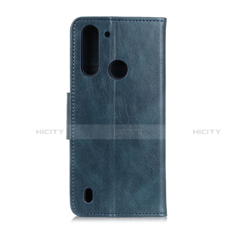 Handytasche Stand Schutzhülle Flip Leder Hülle L03 für Motorola Moto One Fusion