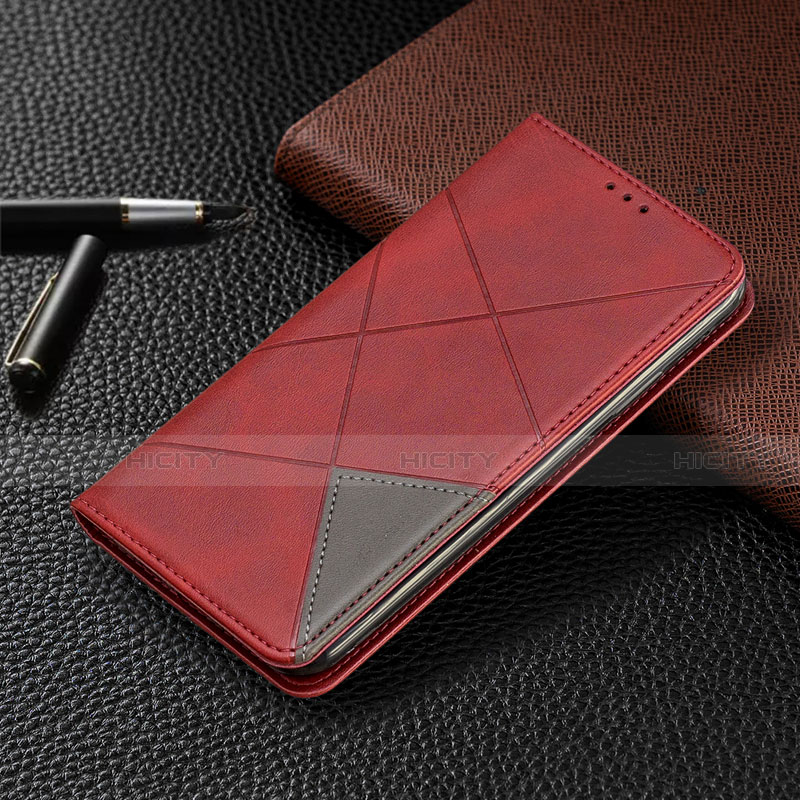 Handytasche Stand Schutzhülle Flip Leder Hülle L03 für Nokia 2.3 Rot