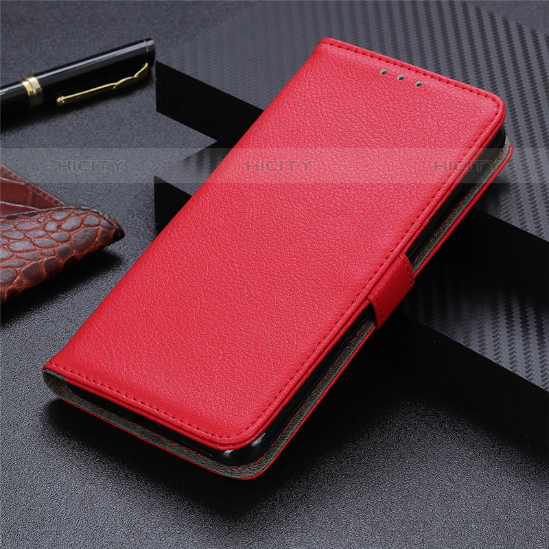 Handytasche Stand Schutzhülle Flip Leder Hülle L03 für Oppo A11s Rot