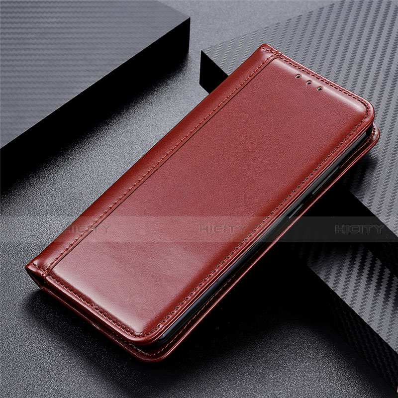 Handytasche Stand Schutzhülle Flip Leder Hülle L03 für Oppo A31 Braun Plus