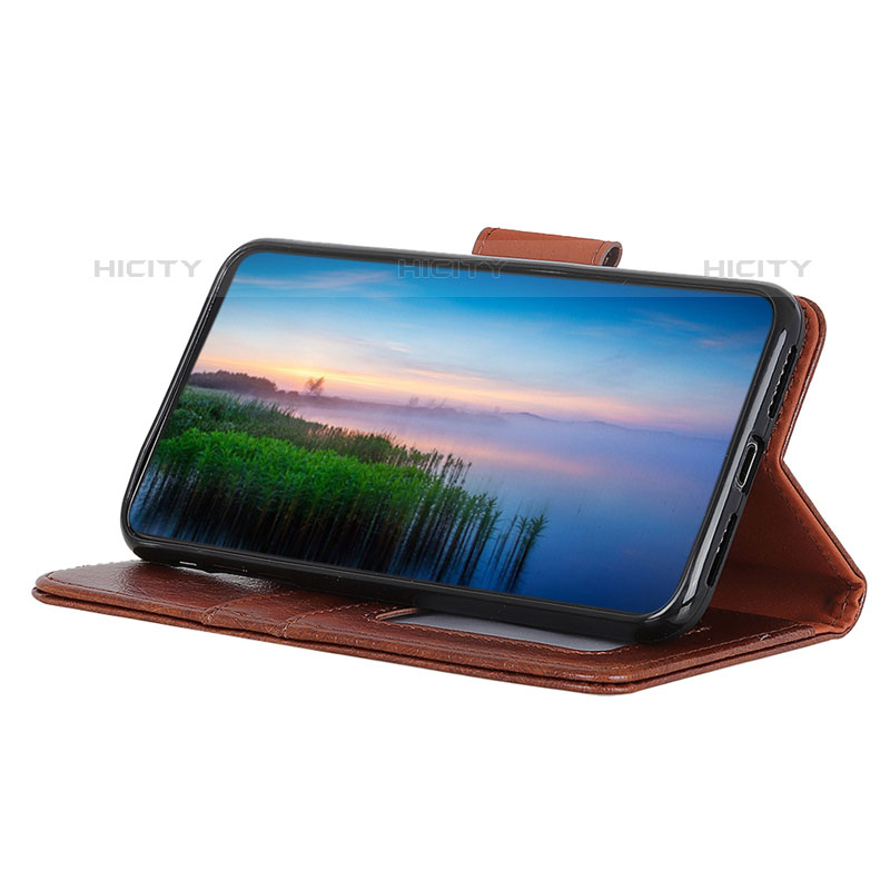 Handytasche Stand Schutzhülle Flip Leder Hülle L03 für Oppo A35 groß