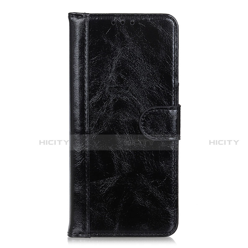 Handytasche Stand Schutzhülle Flip Leder Hülle L03 für Realme Narzo 20 Pro Schwarz