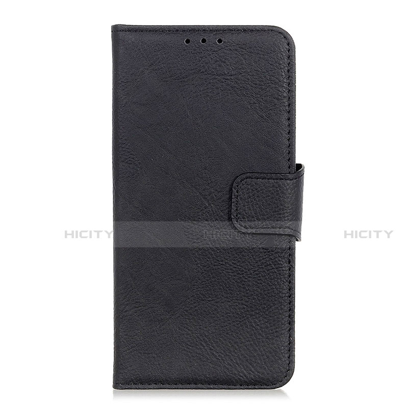 Handytasche Stand Schutzhülle Flip Leder Hülle L03 für Samsung Galaxy A01 Core Schwarz