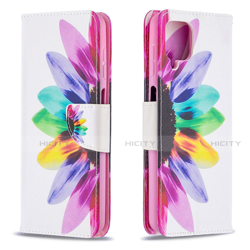 Handytasche Stand Schutzhülle Flip Leder Hülle L03 für Samsung Galaxy A12