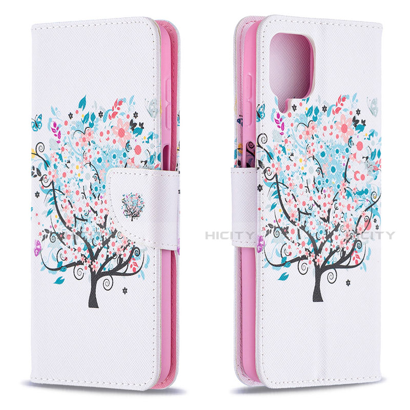 Handytasche Stand Schutzhülle Flip Leder Hülle L03 für Samsung Galaxy A12